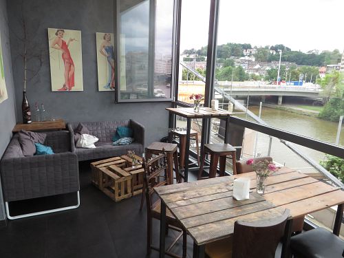 The view at Arnie&Jules in Saarbrucken