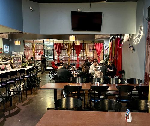   at Blufin Sushi in Fresno