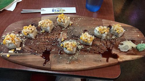 Ivegan at Blufin Sushi in Fresno