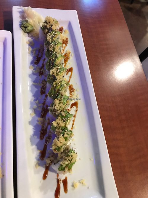 Yammy sushi roll  at Blufin Sushi in Fresno