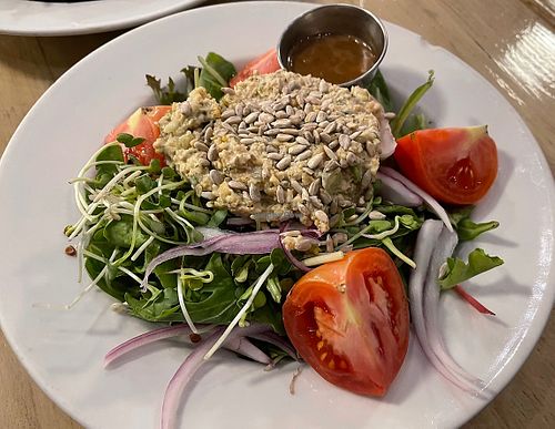 Tuna TuNo Salad (sunflower seeds and tempeh)  at Flore in Los Angeles