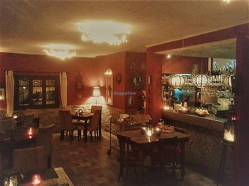 Fusion restaurant La Taberna Farfalla interior at La Taberna Farfalla in Carboneras