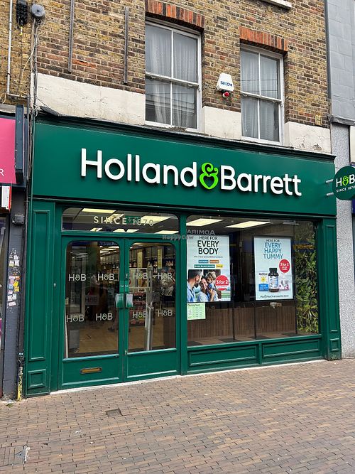 Exterior  at Holland & Barrett in East London