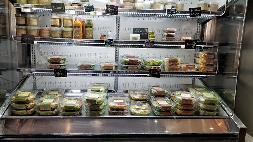 Salads at Kreation Organic Juicery - SM Blvd in Beverly Hills