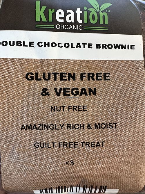 Double Chocolate Brownie   at Kreation Organic Juicery - North in Manhattan Beach