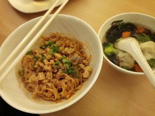 Mie Pok Dry at Green House Vegetarian in 