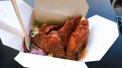 wings at Rudy's Dirty Vegan Diner in North West London