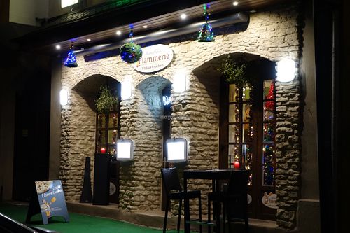 The entrance at Flammerie Alt-Saarbrücken in Saarbrucken