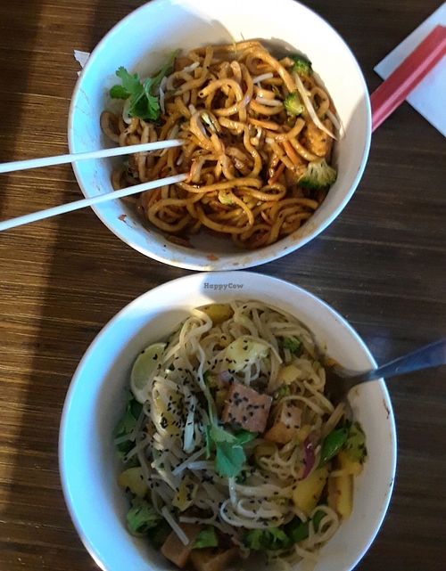 Japanese Pan Noodles and Thai Curry at Noodles & Company in Schererville