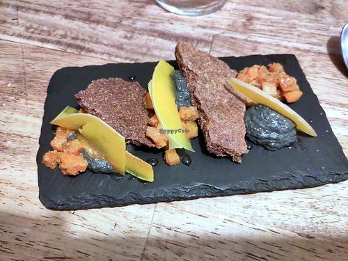 Vegan dessert at ChaCha in Nantes