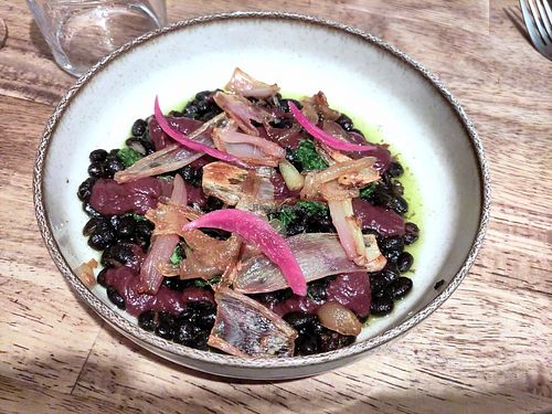 Vegan dish of the chefs at ChaCha in Nantes