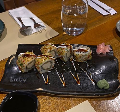 Tofu teriyaki maki at Haiku in Hyderabad