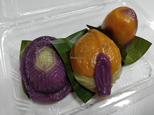Peanut, Coconut and green bean kueh at Kueh Ho Jiak 粿好吃 - Tanjong Pagar in Central Singapore