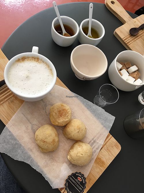 Pão de queijo  at Veggie in Rotterdam