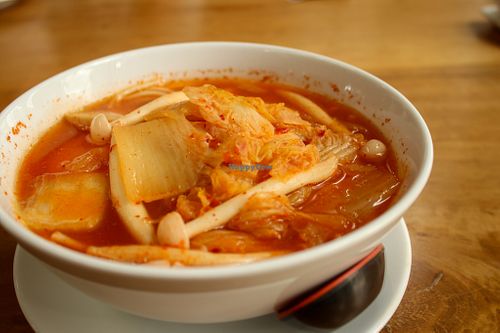 kimchi soup at Vitking House in Siem Reap