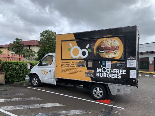 Truck at MooFree Burgers - Food Truck in Morningside
