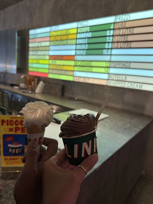   at Piccolina Gelateria in Collingwood