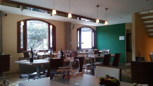 Upstairs at Restaurante Coloquial in Bogota