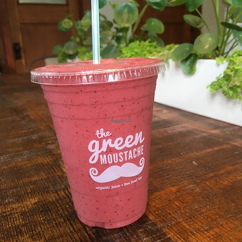 Refreshing Dali Smoothie! at The Green Moustache in North Vancouver