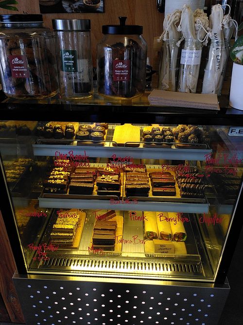 Much sweeties at Crunchbox in Malaga