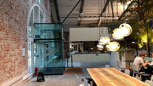 Restaurant at Taku-Taku - Norrsken House in Stockholm