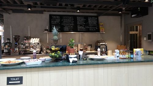 Counter at Taku-Taku - Norrsken House in Stockholm