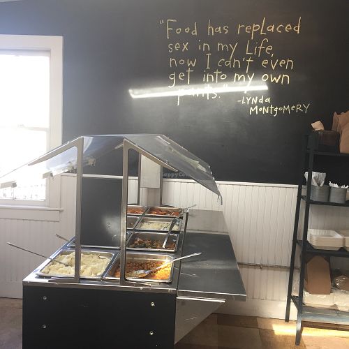 Hot bar philosophy  at 141 Bradford Natural Market in Provincetown