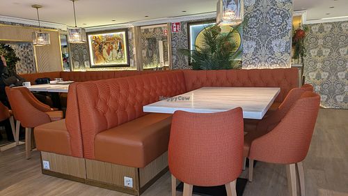 Upstairs seating at Andrum Cafe in Gothenburg