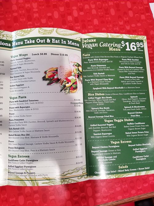 So many options at Bario's Pizza in Staten Island