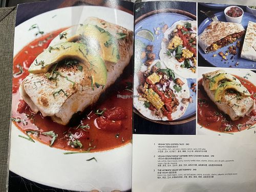  Menu - Entrees 1  at Herbivore - Shin Kong Mitsukoshi in Taipei