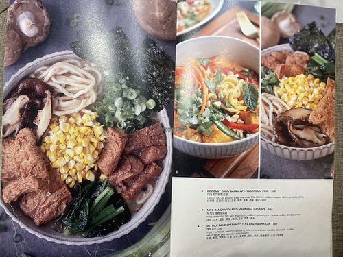  Menu - Bowls 1  at Herbivore - Shin Kong Mitsukoshi in Taipei