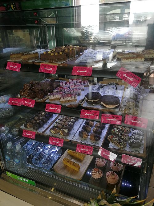 Vegan goodies 1 at Charlie's Raw Squeeze in Morningside