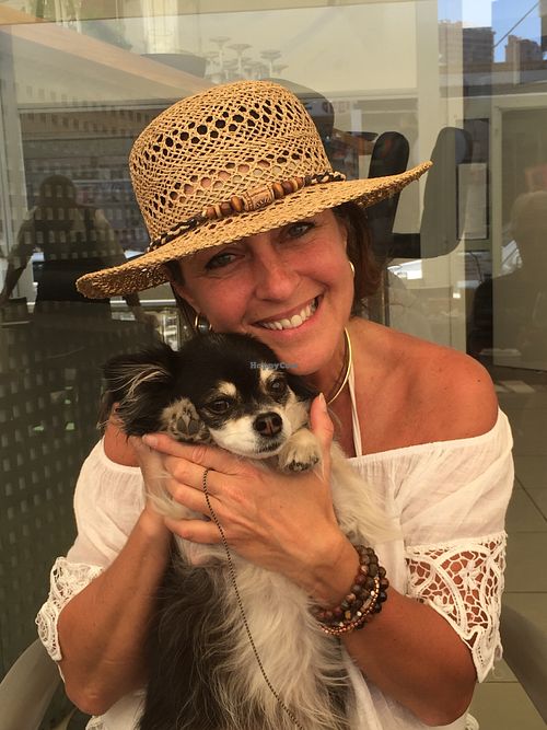 Very dog friendly 🙏🏽❤️ at Fuxion in Benidorm