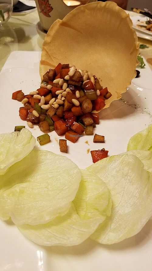 Vegetable dish at Ooak Kitchen in Culver City