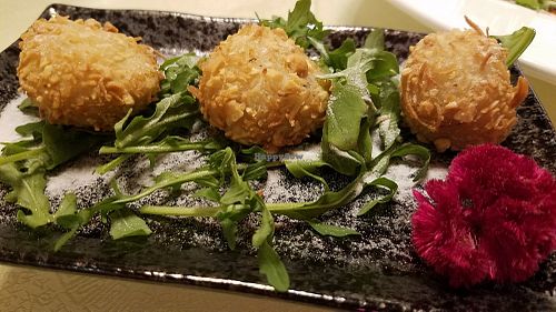 Friend balls at Ooak Kitchen in Culver City