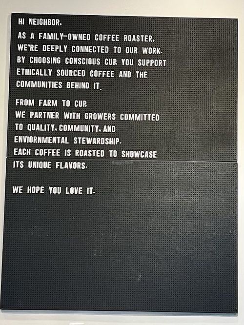  #Veganuary at Conscious Cup in Crystal Lake