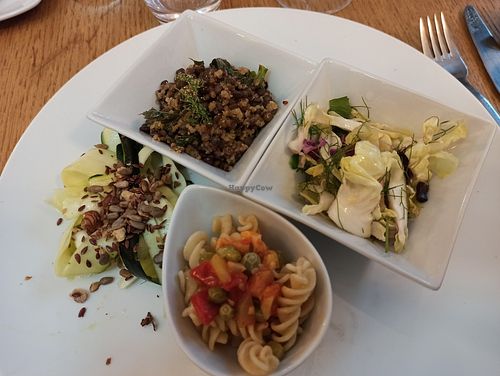 Main dish at La Table de Flore in Rouen