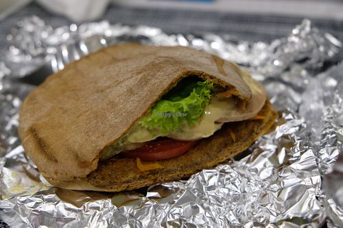 Pita at Little Green in Lviv