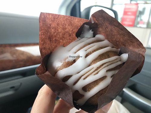 Apple mini cake but tastes like carrot cake. at BreadHaus in Grapevine