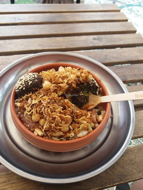 Kosharo Bowl at Koshari Korner in Marrickville