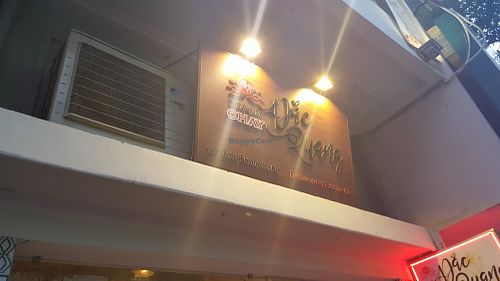 View from outside at Dac Quang Dimsum Chay in Ho Chi Minh City