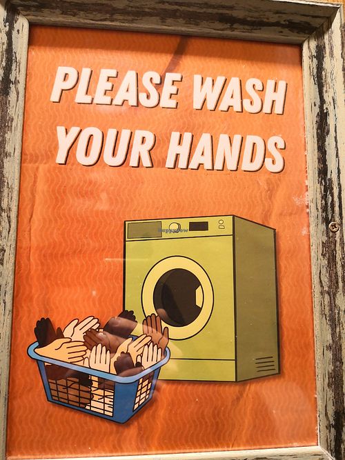 At the toilet 😅 at The Carpenters Arms in Cambridge