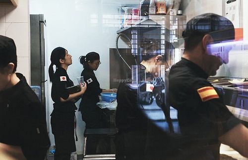 Kitchen at Kento in Valencia