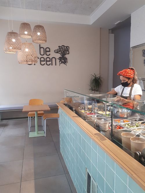 Inside at beGreen in Valencia