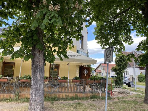 Outside terrace   at Gasthof Falkenhorst in Burig