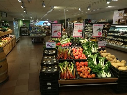 EkoPlaza organic fruits & veggies at EkoPlaza in Haarlem