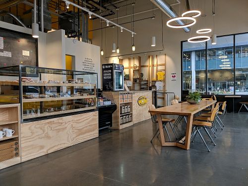 dining room at Mighty-O Donuts - Denny Triangle in Seattle