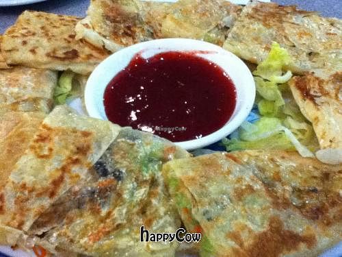 Tofu rolls at Zen-e Lunch Box in Calgary