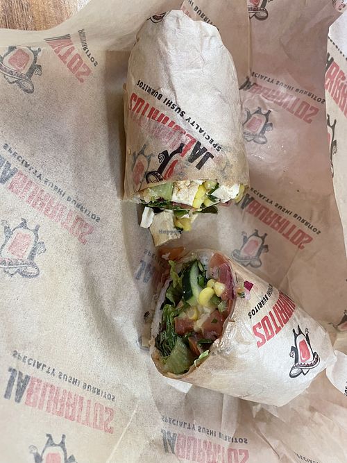 Tofu burrito   at Jaburritos in Las Vegas