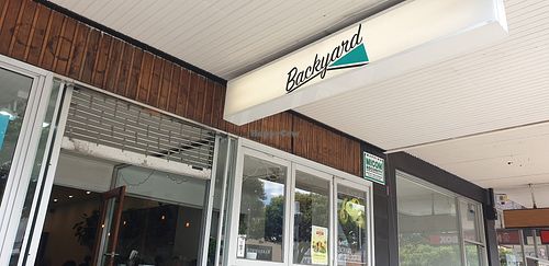 From the outside at The Backyard in Geelong